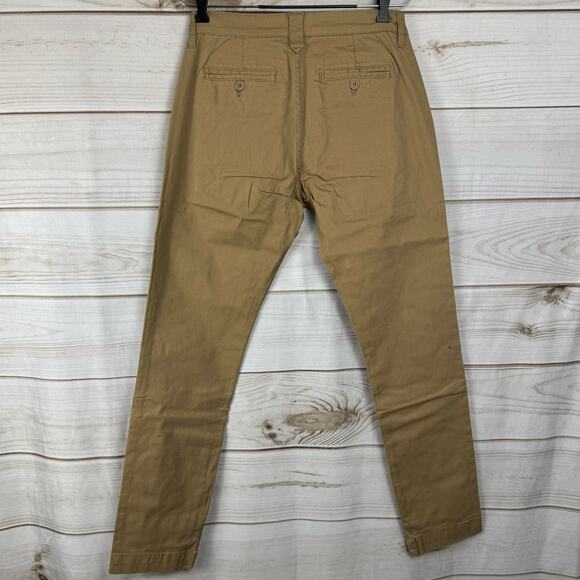 PX Clothing Tan Straight Fit Chino Pants Size 30x34 - Picture 3 of 8